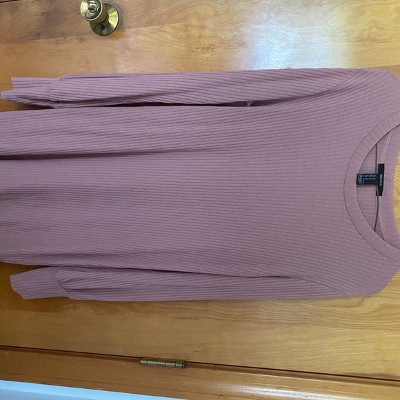 Pink Long Sleeve Dress - Picture 2 of 3